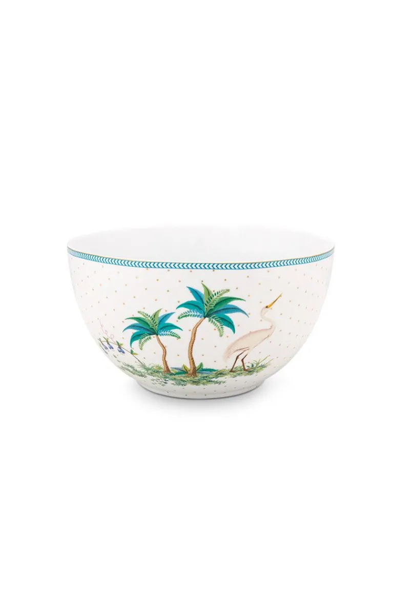 Pip Studio Schalen|Schale Jolie Punkte Gold 18cm Blau