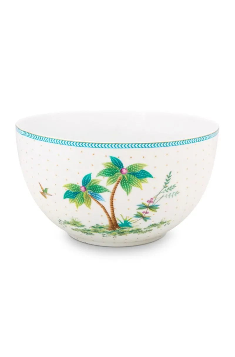 Pip Studio Schalen|Schale Jolie Punkte Gold 18cm Blau