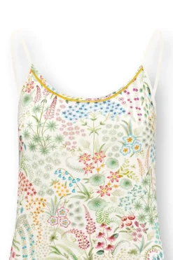 Pip Studio Tops|Selina Ärmellos Top Querida Weiss