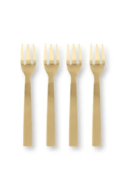 Pip Studio Besteck|Set/4 Kuchengabeln Emailliert Berry Blues