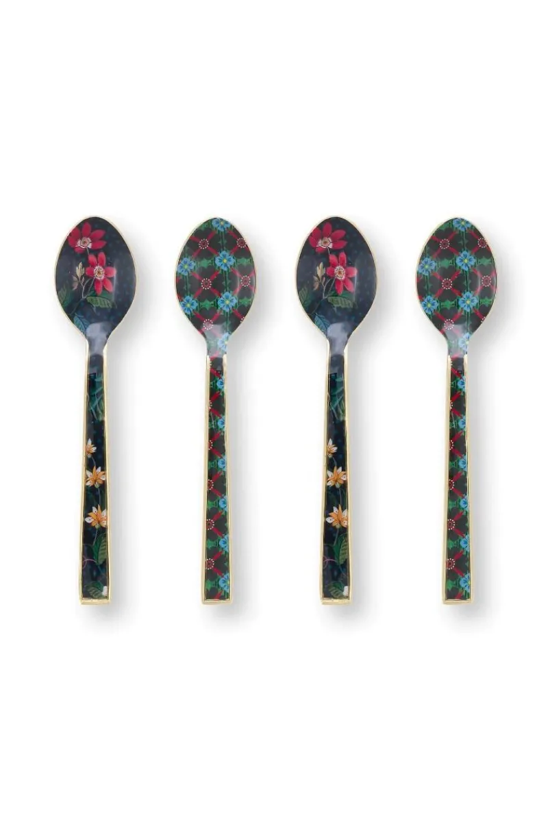 Pip Studio Besteck|Set/4 Löffel Emailliert Berry Blues