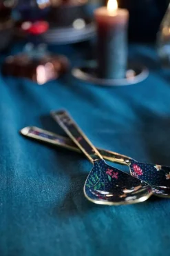 Pip Studio Besteck|Set/2 Salatbesteck Emailliert Berry Blues