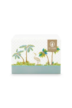 Pip Studio Porzellan Sets|Kaffeetassen|Set/2 Tassen Klein Jolie Punkte Gold Blau
