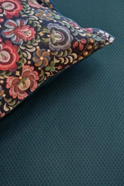 Pip Studio Laken|Spannbettlaken Thousand Leaves Dunkelblau