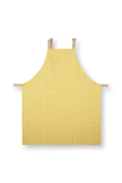 Pip Studio Kuchenschurzen|Stripes Schürze Gelb