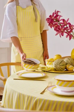 Pip Studio Kuchenschurzen|Stripes Schürze Gelb