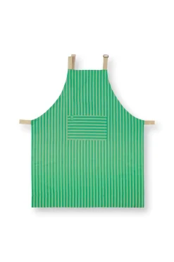 Pip Studio Kuchenschurzen|Stripes Schürze Grün