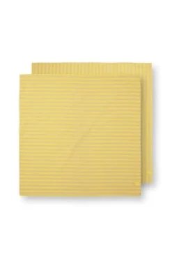 Pip Studio Geschirrtuch|Stripes Set/2 Geschirrtüchern Gelb