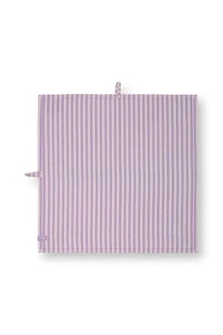 Pip Studio Geschirrtuch|Stripes Set/2 Geschirrtüchern Lila Violett