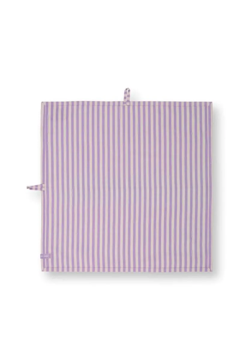 Pip Studio Geschirrtuch|Stripes Set/2 Geschirrtüchern Lila Violett
