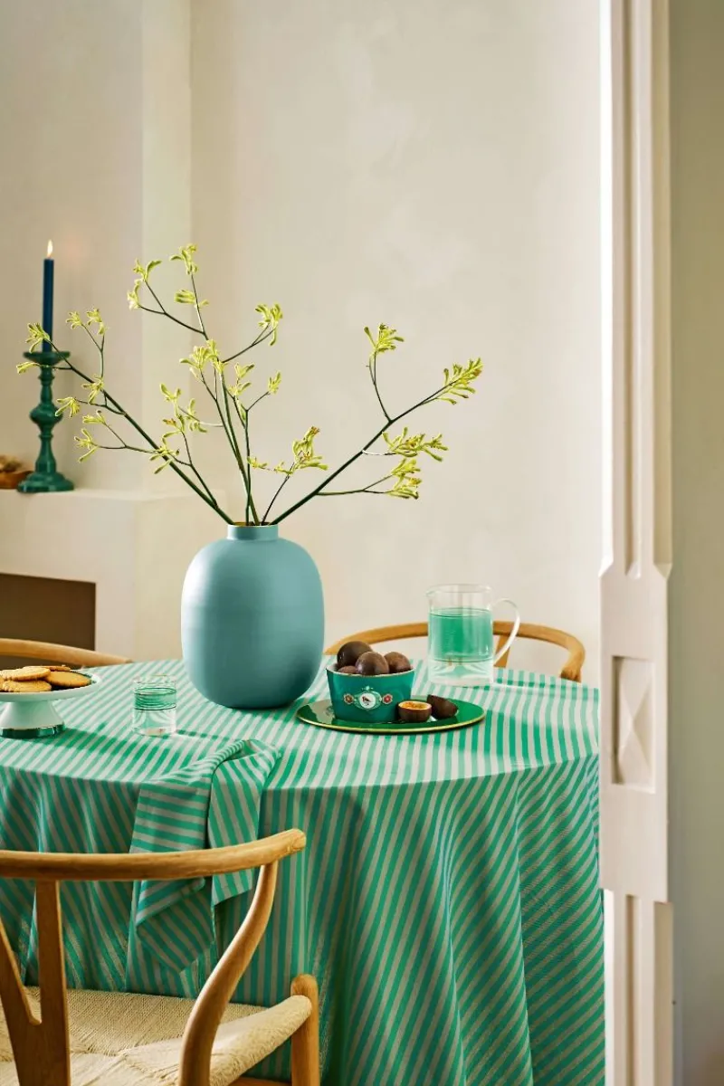 Pip Studio Tischtuch|Stripes Tischtuch Grün