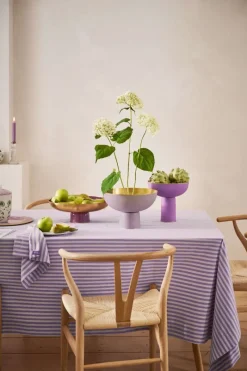 Pip Studio Tischtuch|Stripes Tischtuch Lila Violett