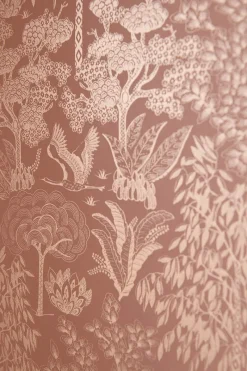 Pip Studio Tapetenmuster|Tapetenmuster Origami Tree /Roségold Terra
