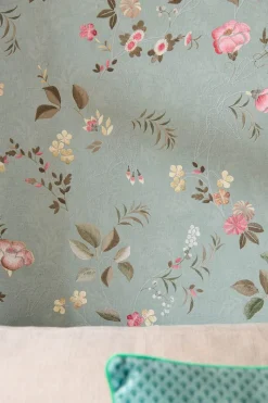 Pip Studio Tapetenmuster|Tapetenmuster Tokyo Blossom Jade Grün