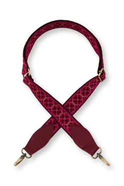 Pip Studio Taschen|Taschengurte|Taschengurte Blume Rot