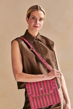 Pip Studio Taschen|Taschengurte|Taschengurte Blume Rot