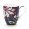 Pip Studio Teetassen|Tasse Gross Flower Blues Blau