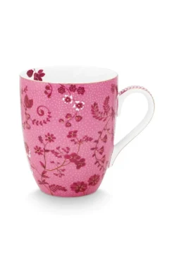 Pip Studio Teetassen|Tasse Gross Jolie Blumen Rosa