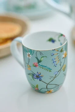 Pip Studio Kaffeetassen|Tasse Klein Jolie Blumen Blau