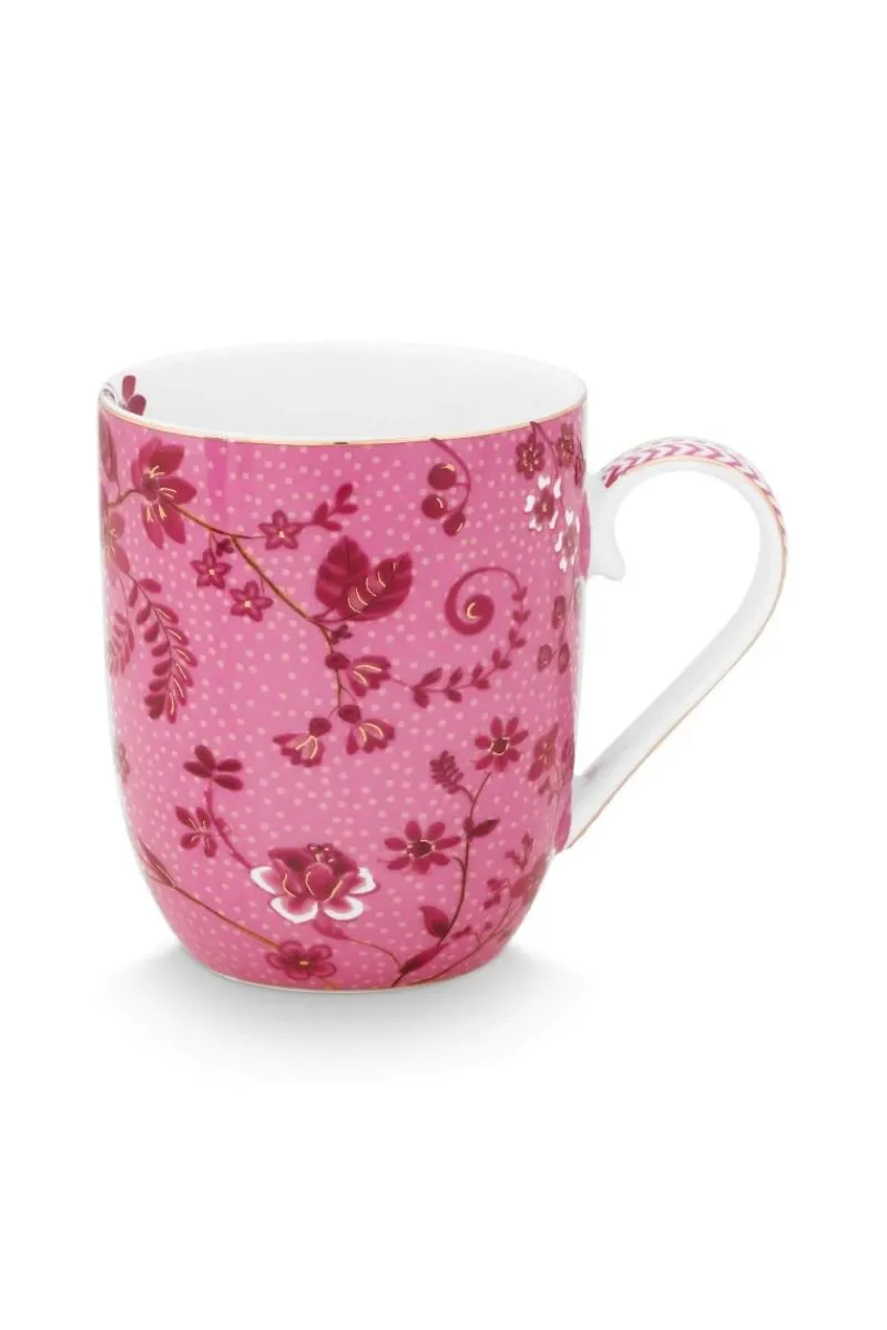 Pip Studio Kaffeetassen|Tasse Klein Jolie Blumen Rosa