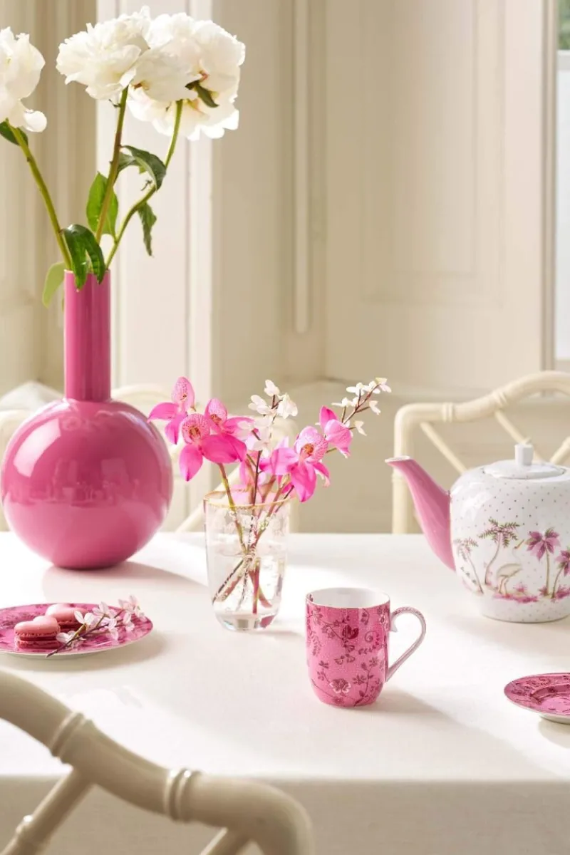 Pip Studio Kaffeetassen|Tasse Klein Jolie Blumen Rosa