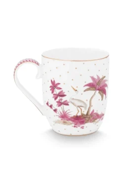 Pip Studio Kaffeetassen|Tasse Klein Jolie Punkte Gold Rosa