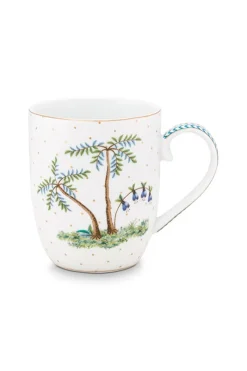 Pip Studio Kaffeetassen|Tasse Klein Jolie Punkte Gold Blau