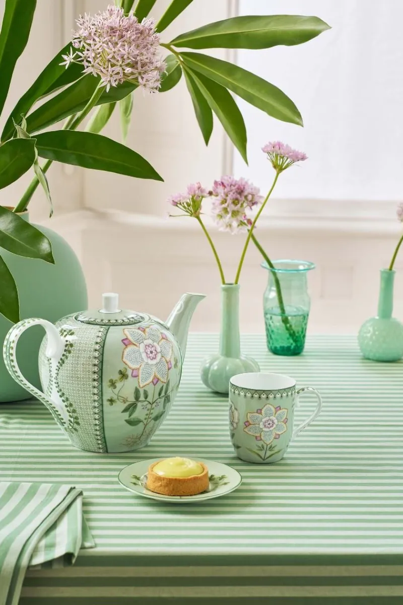 Pip Studio Kaffeetassen|Tasse Klein Lily&Lotus Hell Grün
