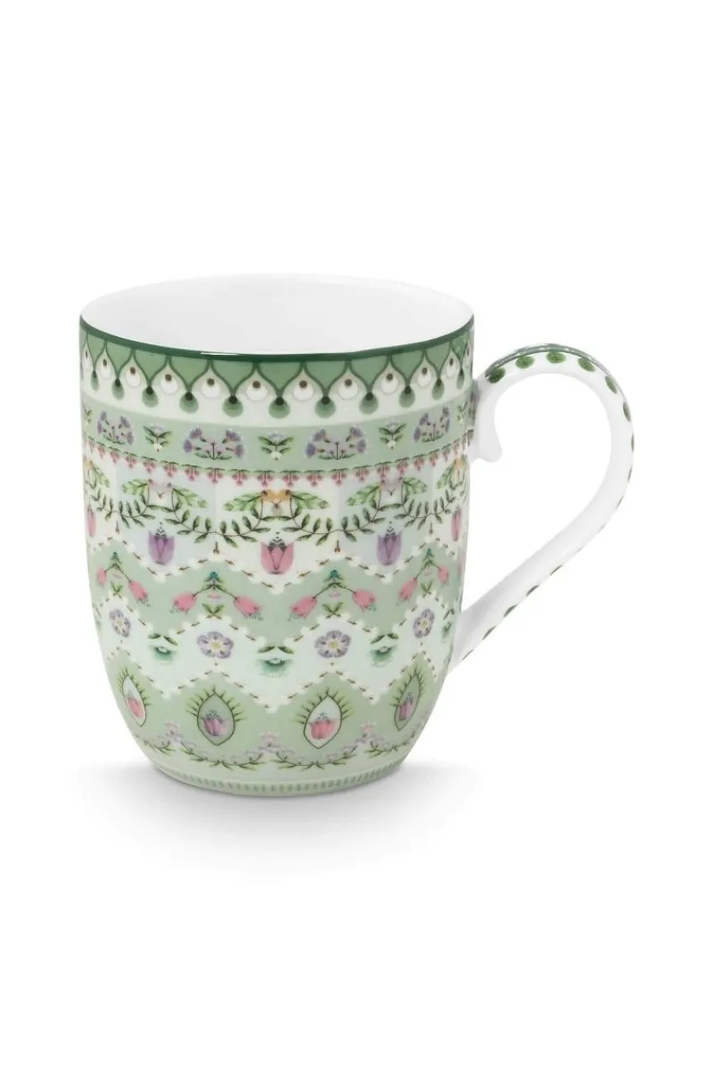 Pip Studio Kaffeetassen|Tasse Klein Lily & Lotus Moon Delight Hell Grün