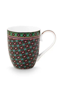 Pip Studio Teetassen|Tasse XL Clover Grün
