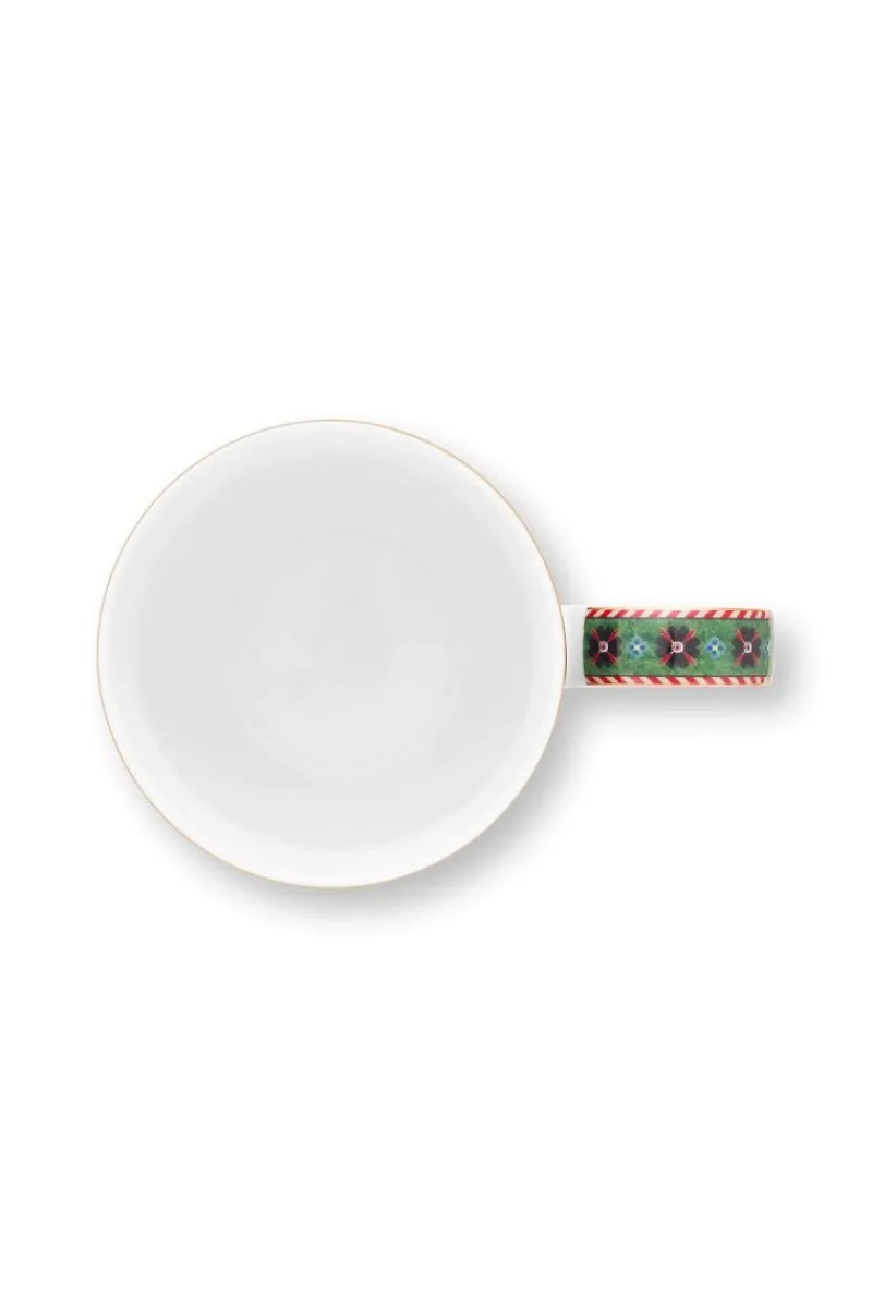 Pip Studio Teetassen|Tasse XL Clover Grün