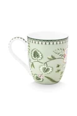 Pip Studio Teetassen|Tasse XL Lily&Lotus Hell Grün
