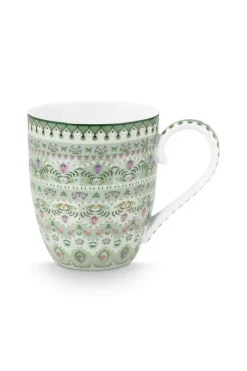 Pip Studio Teetassen|Tasse XL Lily&Lotus Moon Delight Hell Grün