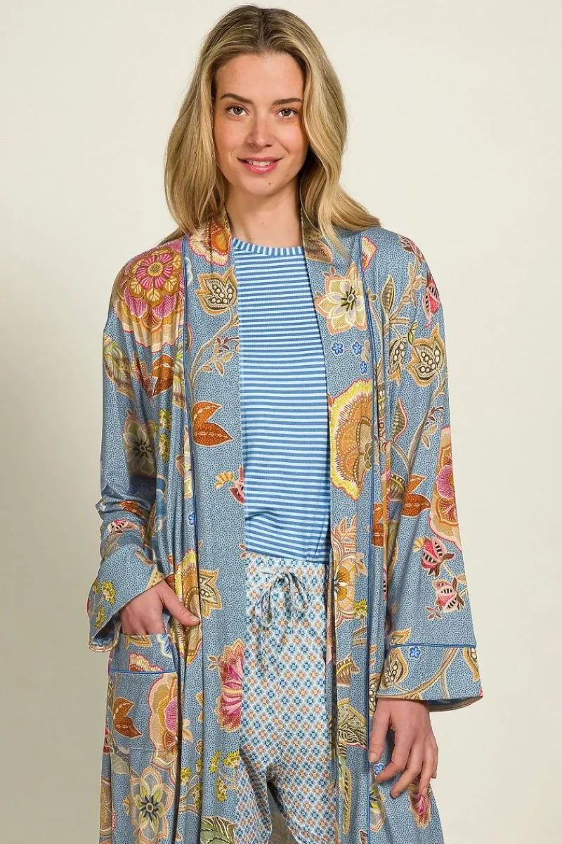 Pip Studio Tops|Shirts Mit Kurzen Ärmeln|Tatum Top Kurze Ärmeln Little Sumo Stripe Blau