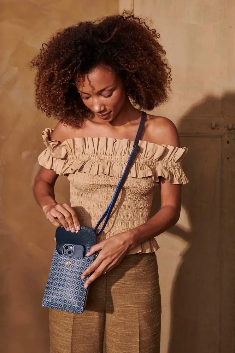 Pip Studio Taschen|Umhängetaschen|Telefontasche Clover Blau