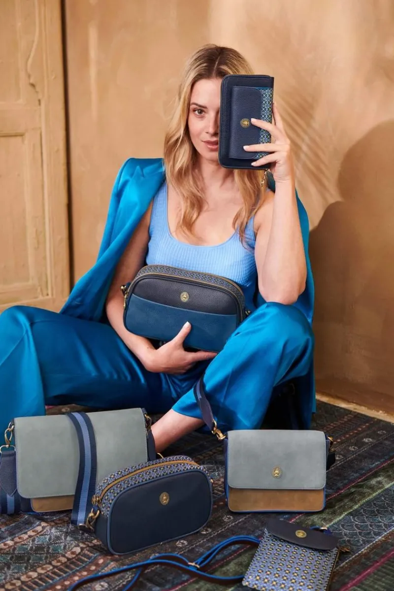 Pip Studio Taschen|Umhängetaschen|Telefontasche Clover Blau