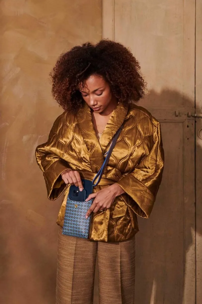 Pip Studio Taschen|Umhängetaschen|Telefontasche Clover Blau