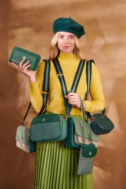 Pip Studio Taschen|Umhängetaschen|Telefontasche Clover Grün