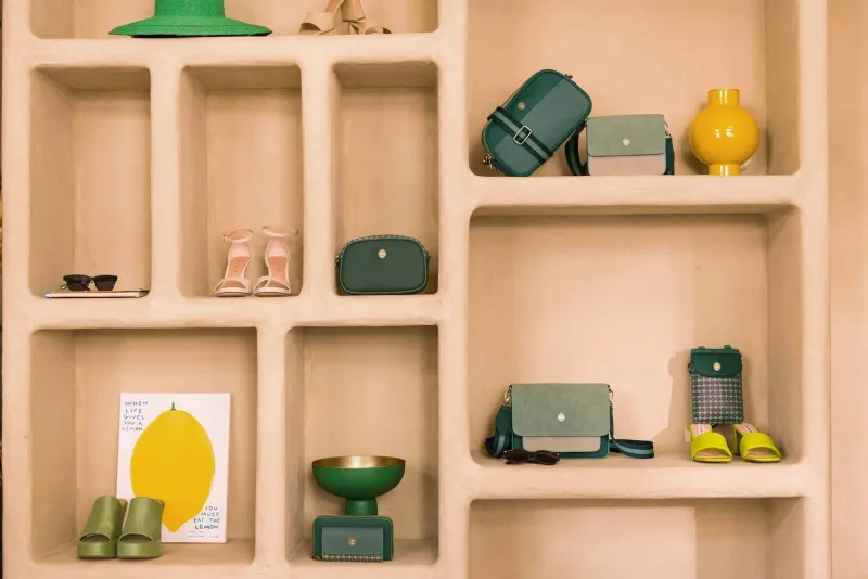 Pip Studio Taschen|Umhängetaschen|Telefontasche Clover Grün