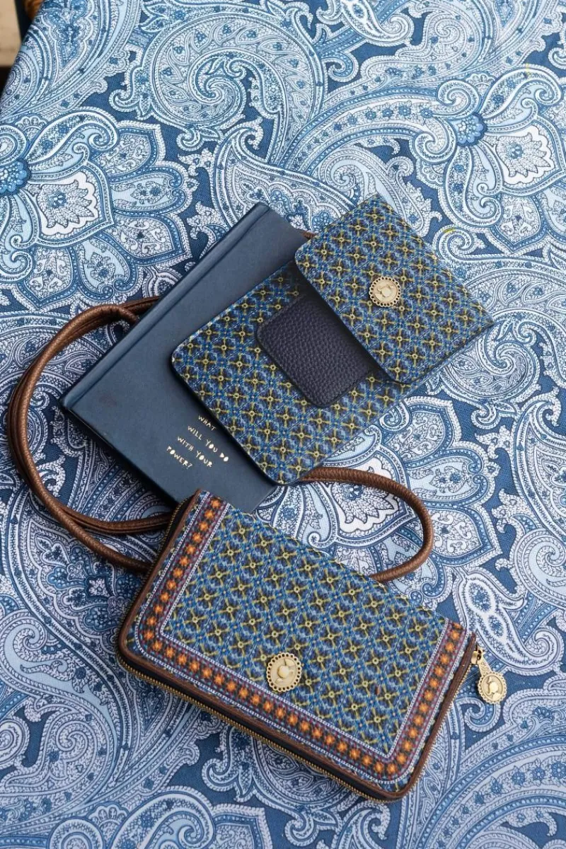 Pip Studio Taschen|Umhängetaschen|Telefontasche Klein Clover Blau