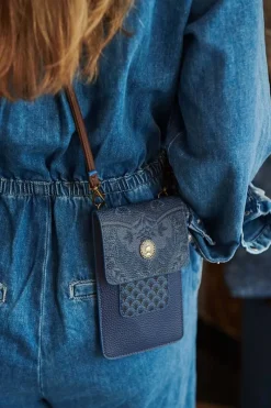 Pip Studio Taschen|Umhängetaschen|Telefontasche Kyoto Festival Blau/Khaki