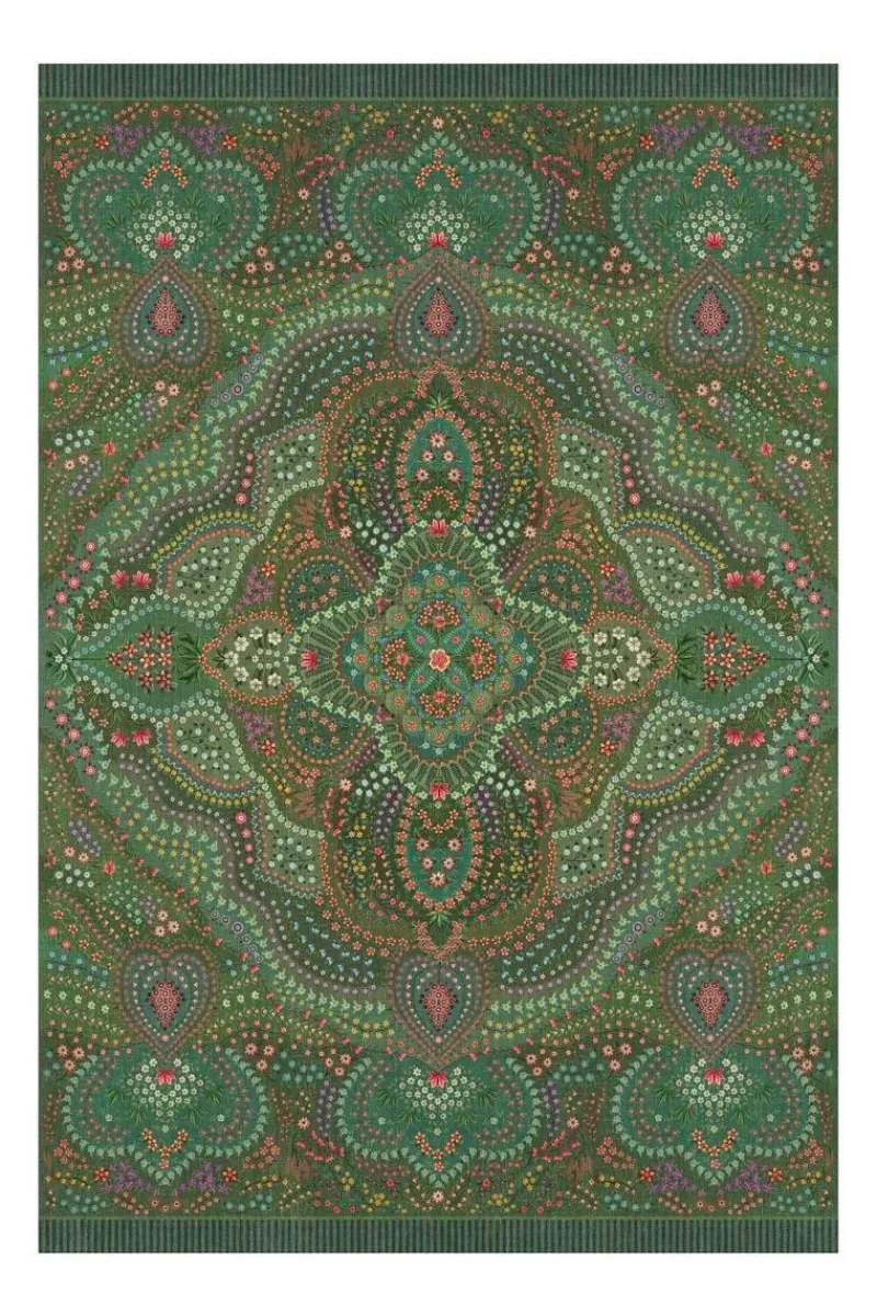 Pip Studio Rechteckige Teppiche|Teppich Alfombra by Pip Grün