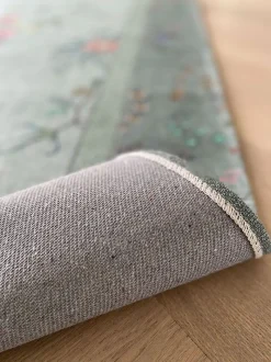 Pip Studio Rechteckige Teppiche|Teppich Fleur Grandeur by Pip Grün