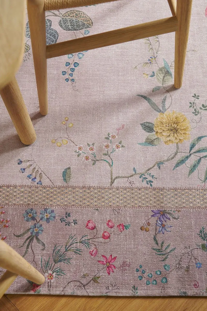 Pip Studio Rechteckige Teppiche|Teppich Fleur Grandeur by Pip Khaki