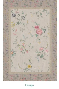 Pip Studio Rechteckige Teppiche|Teppich Fleur Grandeur by Pip Khaki
