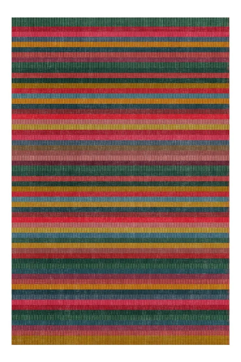 Pip Studio Rechteckige Teppiche|Teppich Jacquard Stripes by Pip Multi