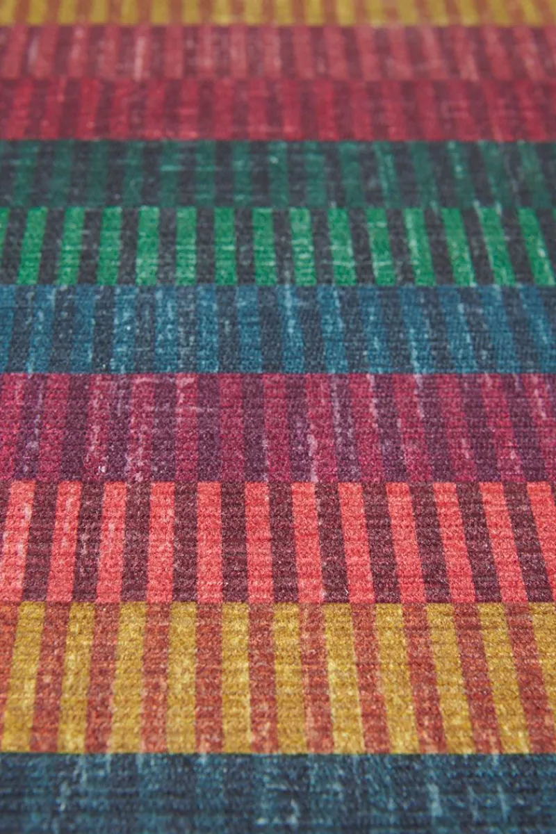 Pip Studio Rechteckige Teppiche|Teppich Jacquard Stripes by Pip Multi