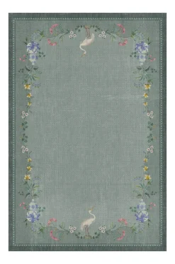 Pip Studio Rechteckige Teppiche|Teppich Jolie by Pip /Grün Grau