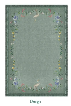 Pip Studio Rechteckige Teppiche|Teppich Jolie by Pip /Grün Grau