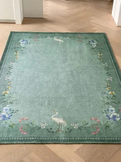 Pip Studio Rechteckige Teppiche|Teppich Jolie by Pip /Grün Grau